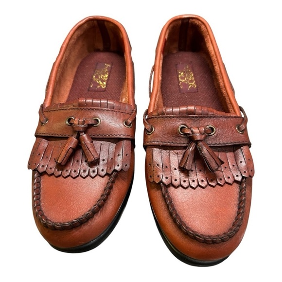Harbor Tack | Men’s Tassel Slip-On Shoes – Brown Leather, Size 9.5, Leather
New main image 6